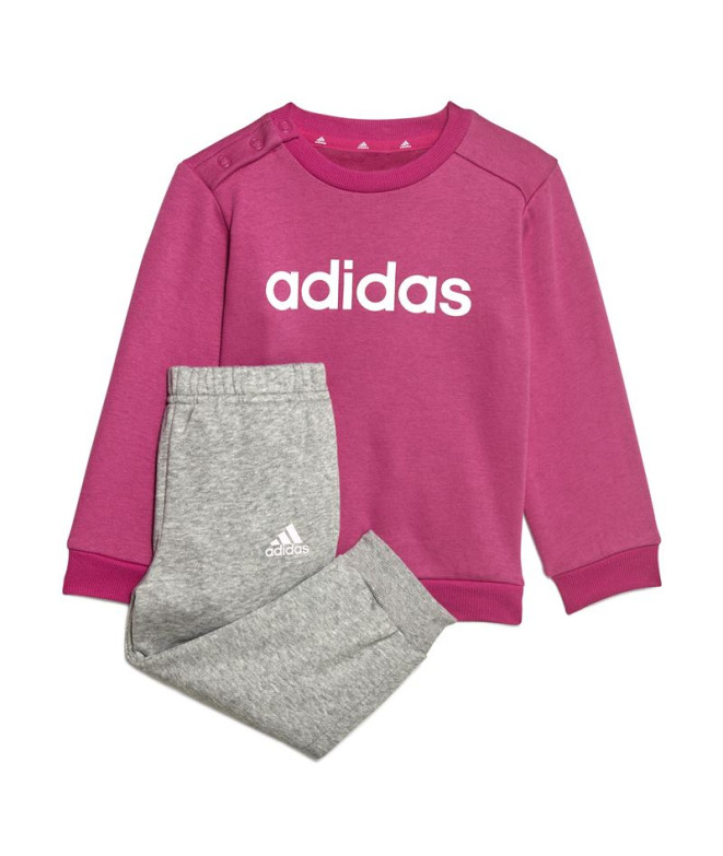 Conjunto adidas Essentials Lineage Rosa Conjunto infantil