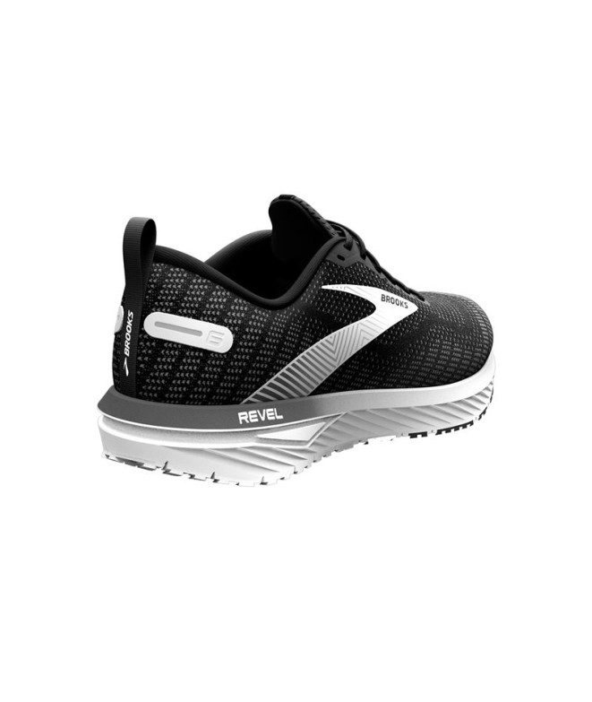 Zapatillas de Running Brooks Revel 6 Negro Mujer