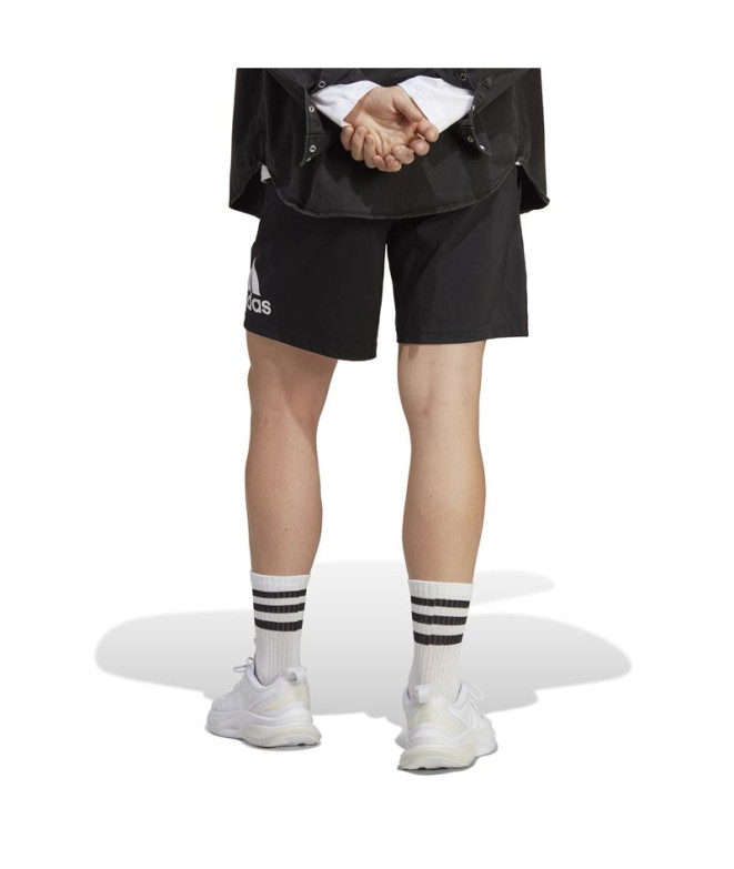 Pantalons adidas Essentials Logo Noir Homme