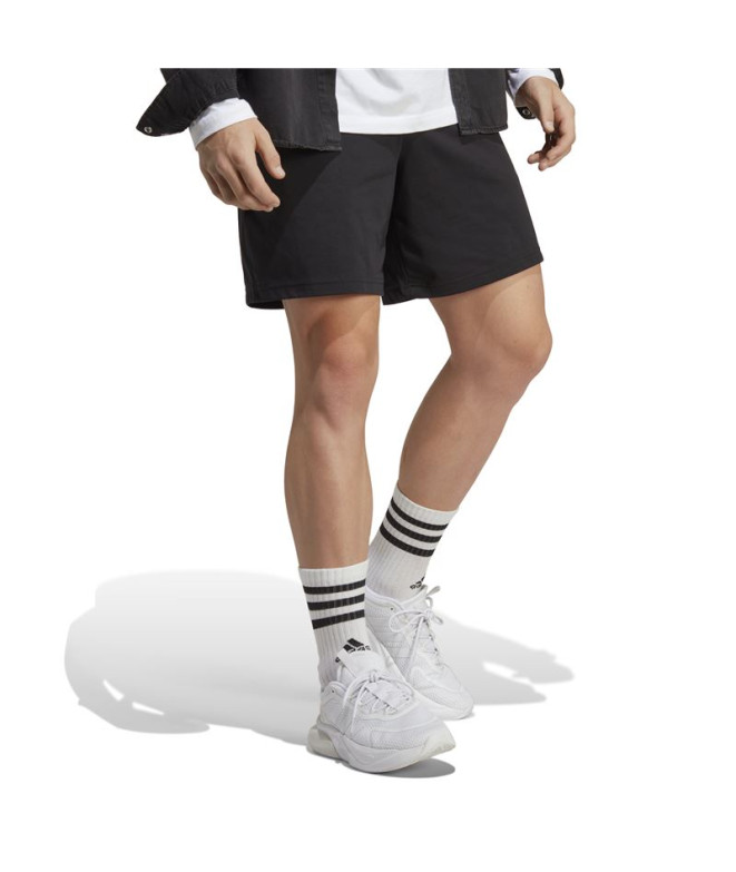 Pantalones adidas Essentials Logo Negro Hombre