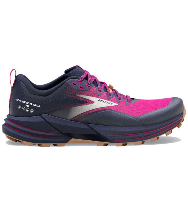 Trail Running Chaussures Brooks Cascadia 16 Women's Pink