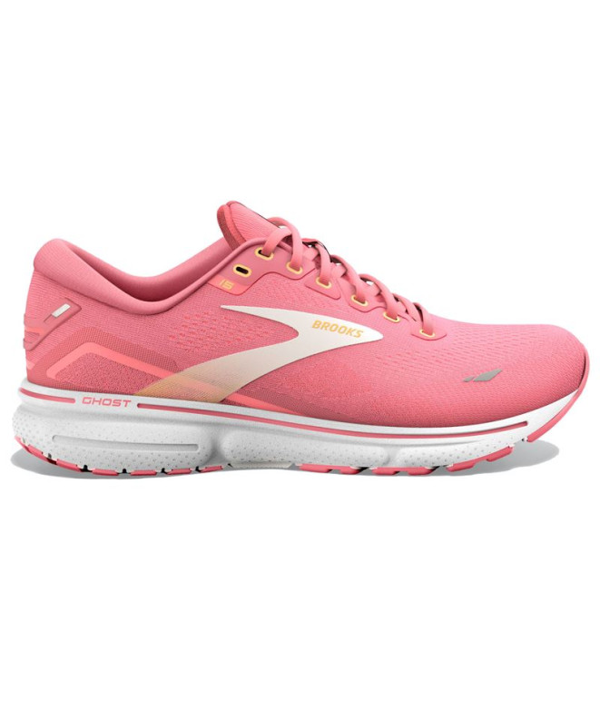 Running Chaussures Brooks Ghost 15 Pink Women's Chaussures