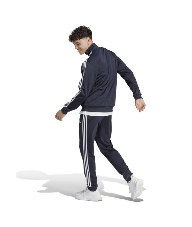 Fato de treino adidas Tricot básico de 3 riscas...