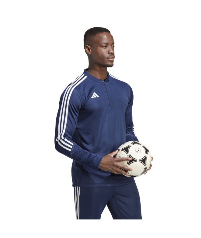 Moletom Futebol adidas de Tiro 23 Club Azul Homem