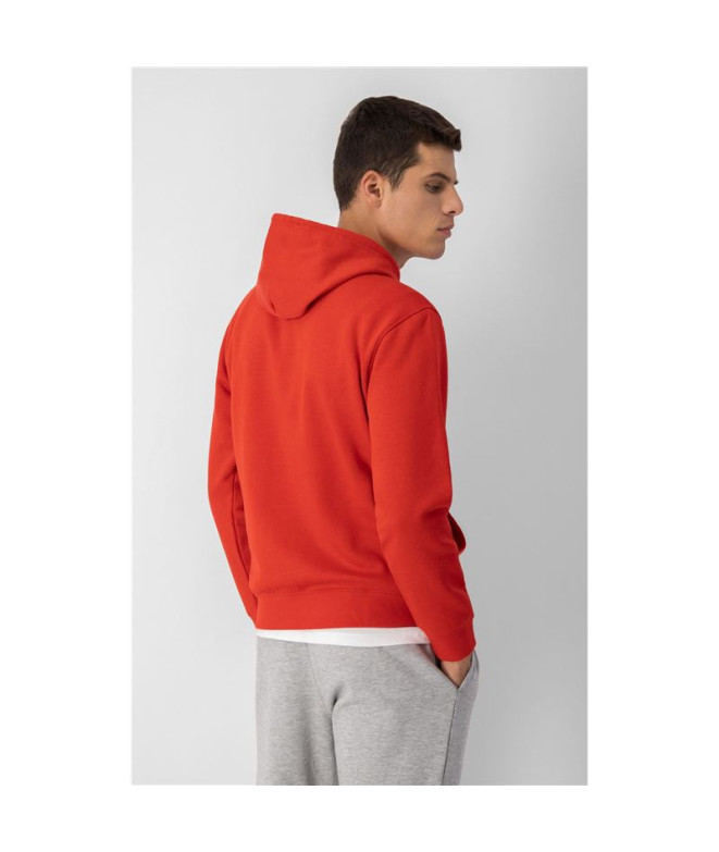 Sweatshirt Champion Hooded Red Man