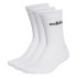Calcetines de Fitness adidas Linear Blanco Unisex