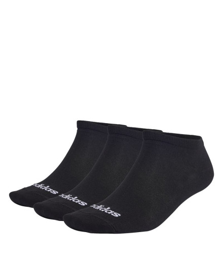 Chaussettes adidas Lin Low 3P Noir