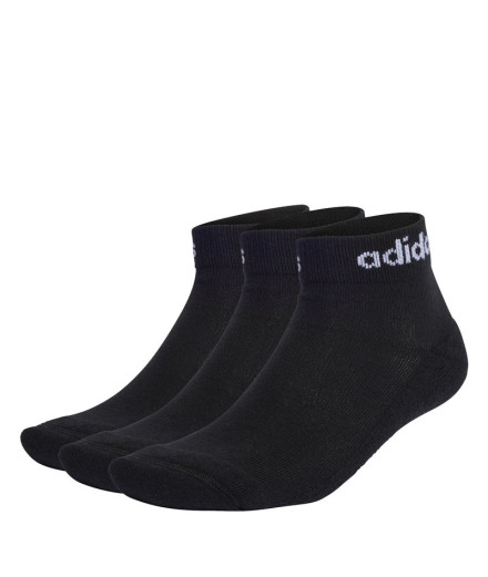 Calcetines adidas C Lin Ankle 3P Black