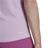 T-Shirt de fitness adidas Primeblue Roxo para mulher