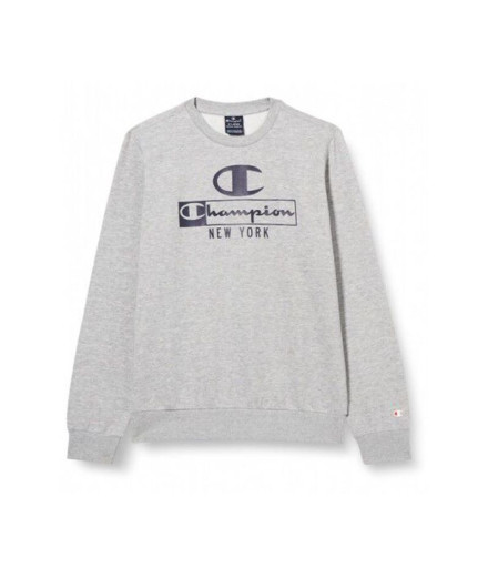 Sweatshirt Champion Manches longues Crewneck Gris Hommes