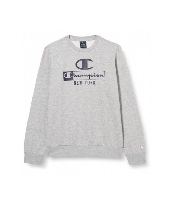 Sweatshirt Champion Manga comprida Crewneck Cinzento Homens