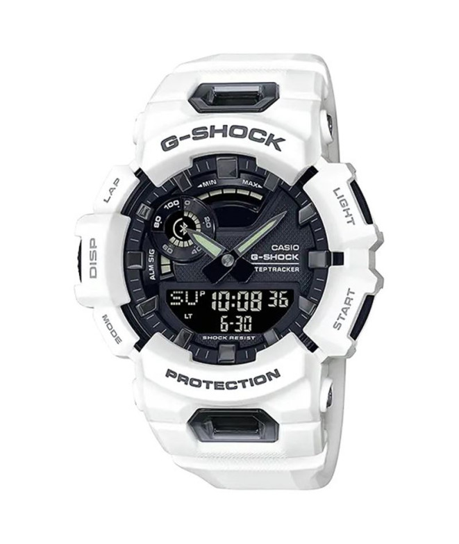 Relógio Casio-Gshock Anadigi Gba-900 branco