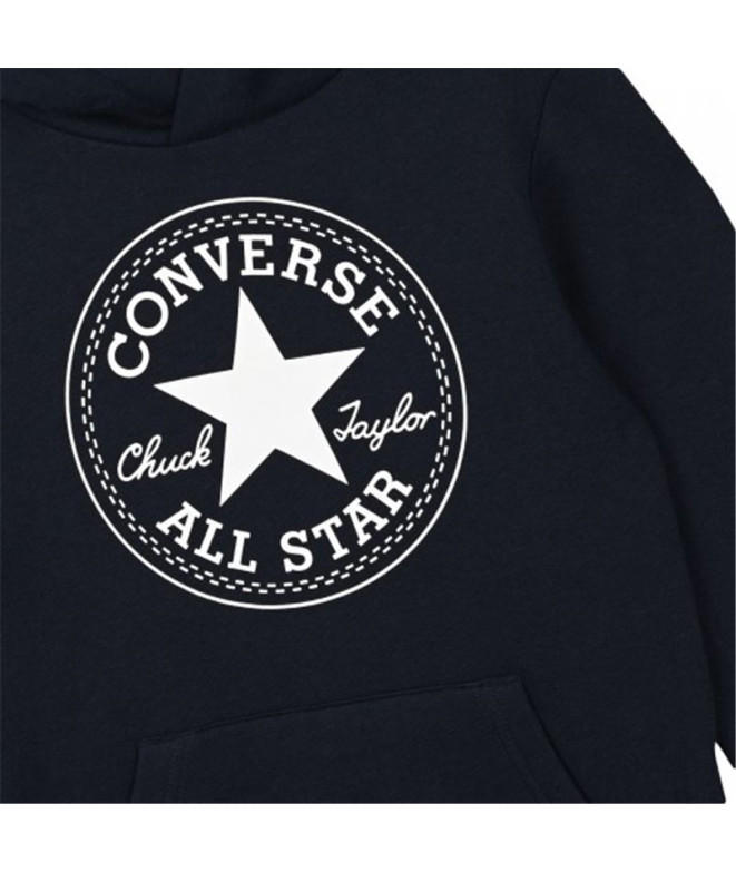 Moletom Converse Ctp azul Infantil