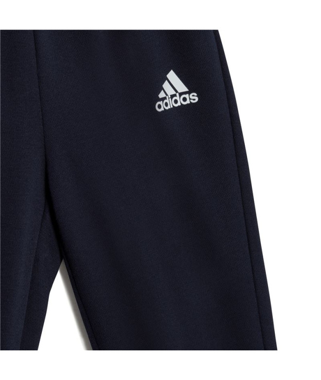 Tracksuit adidas I Lin Fl Jog Kids Blue