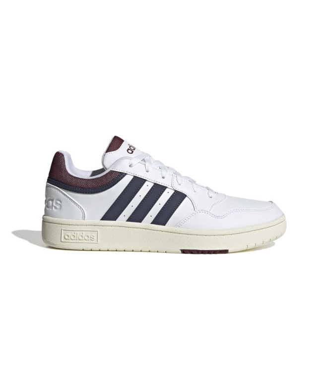 Chaussures adidas Hoops 3.0 Low Classic Vintage White Homme