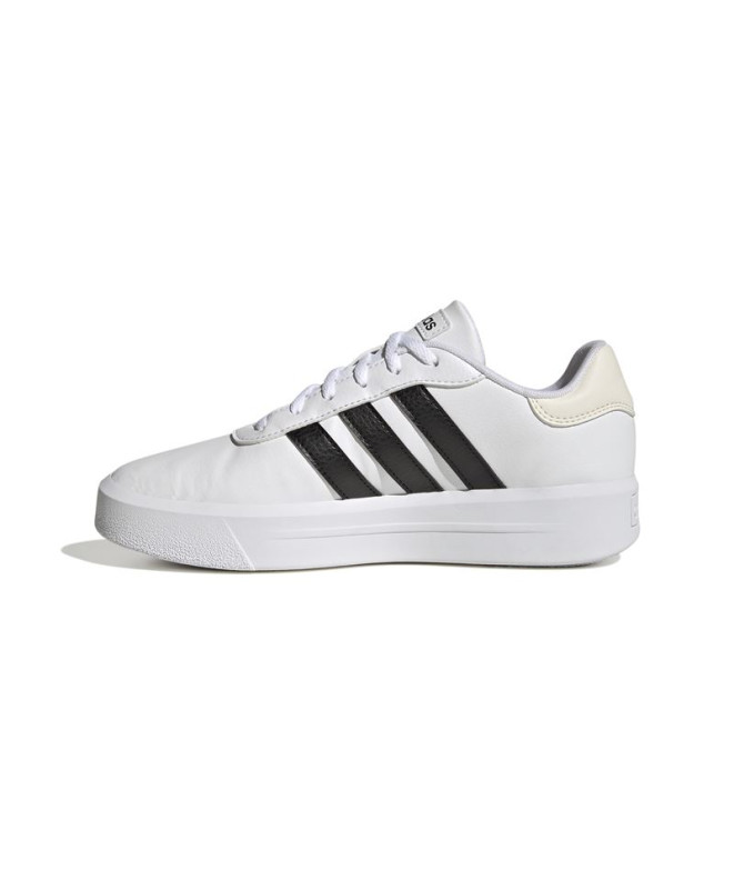 Chaussures adidas Court Platform Blanc Femme