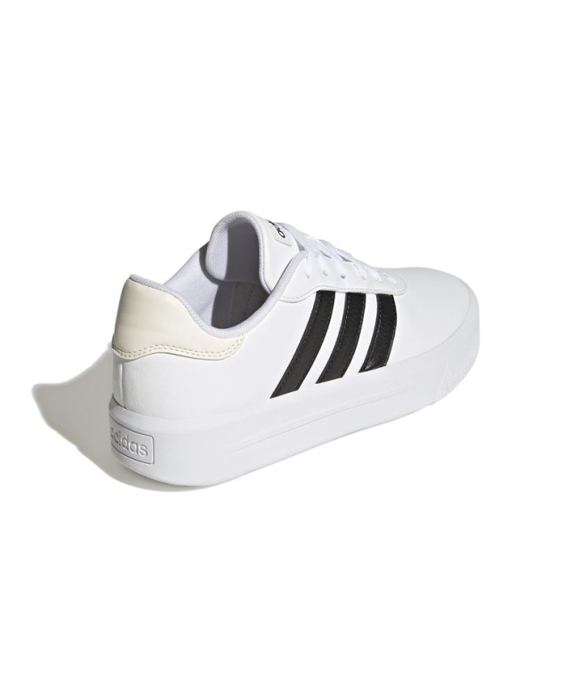 Zapatillas adidas Court Platform Blanco Mujer