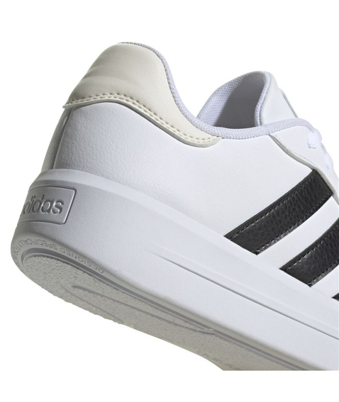 Chaussures adidas Court Platform Blanc Femme