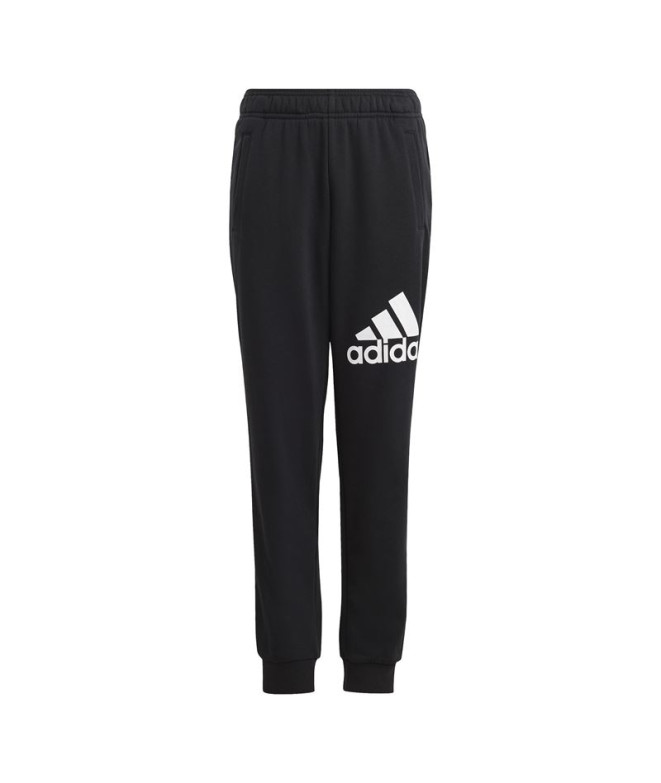 Calças adidas Fit Big Logo Preto Calças para crianças