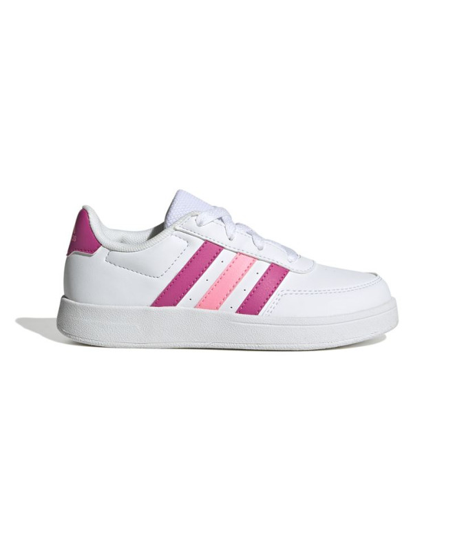 Chaussures adidas Breaknet Lifestile Court Lace White Enfant