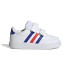 Sapatilhas adidas Breaknet Lifestile Court Lace Strap Branco Infantil