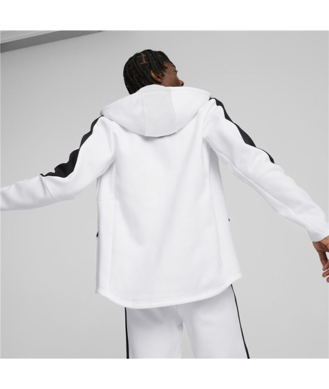Casaco de treino para homem Puma Evostripe Branco
