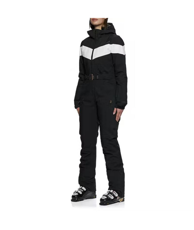 Pantalon de ski Protest Retros Black Woman