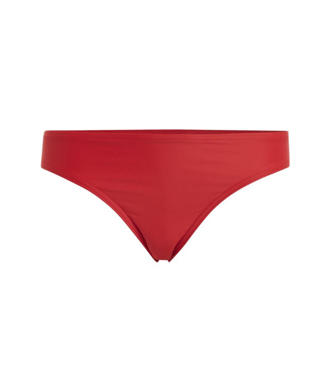 Biquíni de natação adidas Logotipo Big Bars Vermelho Menina