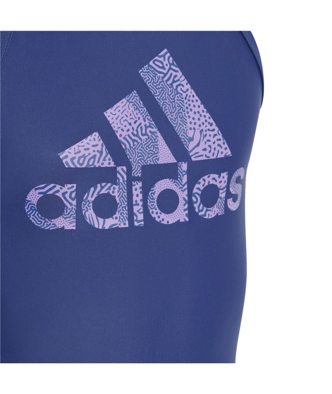 Maillot de bain adidas Big Logo Bleu Maillot de...