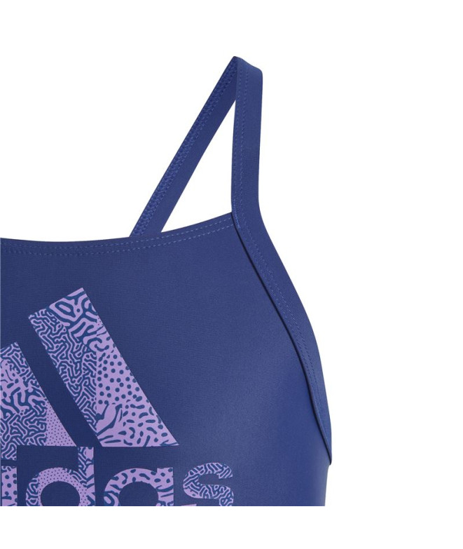 Maillot de bain adidas Big Logo Bleu Maillot de...