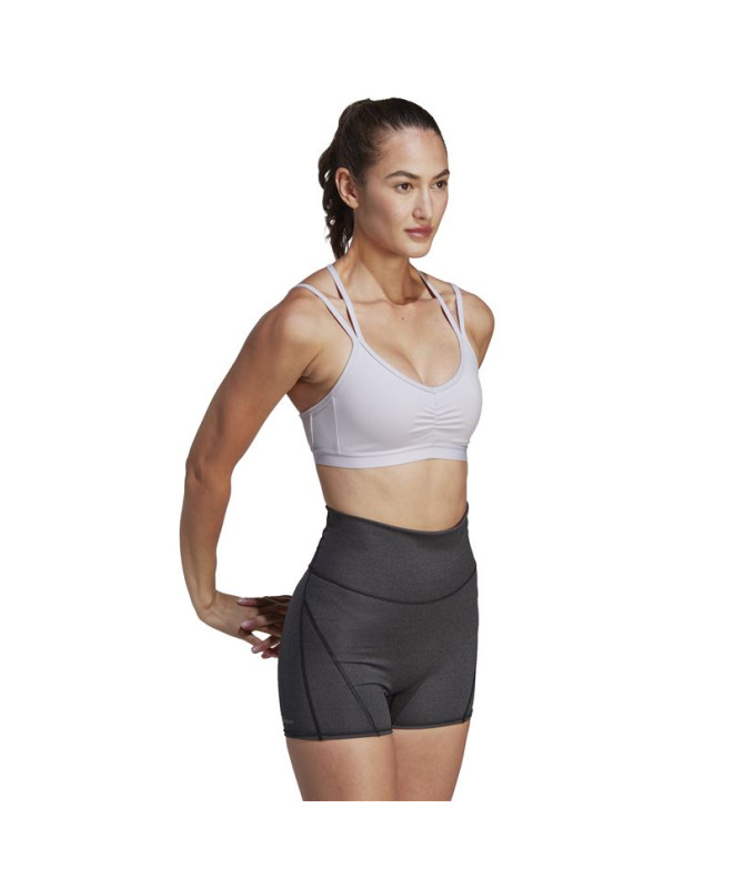 Sutiã esportivo de Yoga adidas Essentials Mora