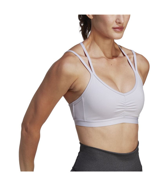 Sutiã esportivo de Yoga adidas Essentials Mora
