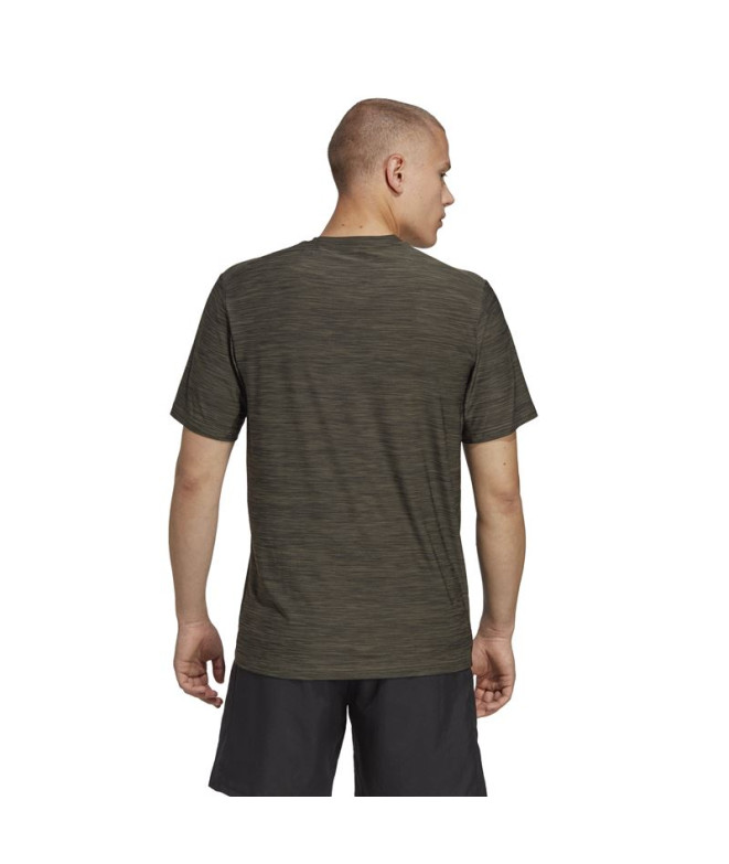 T-shirt Fitness adidas de Essentials Green Homme