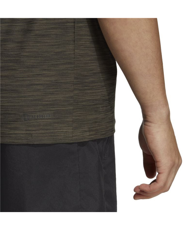 T-shirt Fitness adidas de Essentials Green Homme