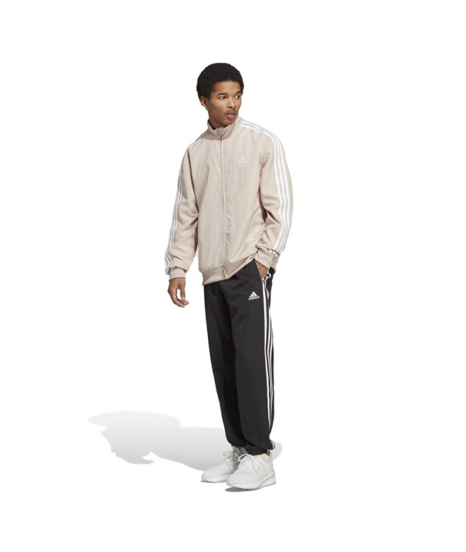 Survêtement adidas 3 bandes Beige Homme