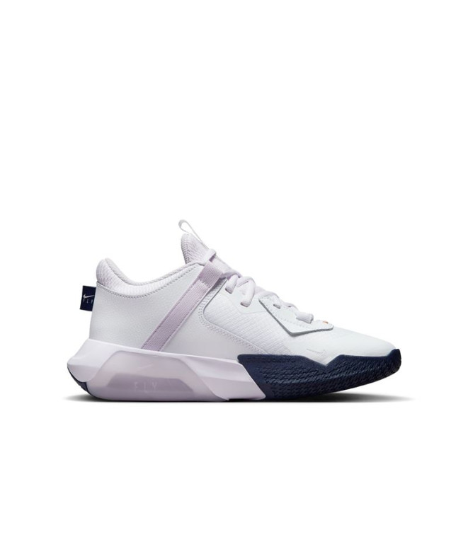 Chaussures à partir de Basket-ball Nike Air Zoom Crossover White Enfant