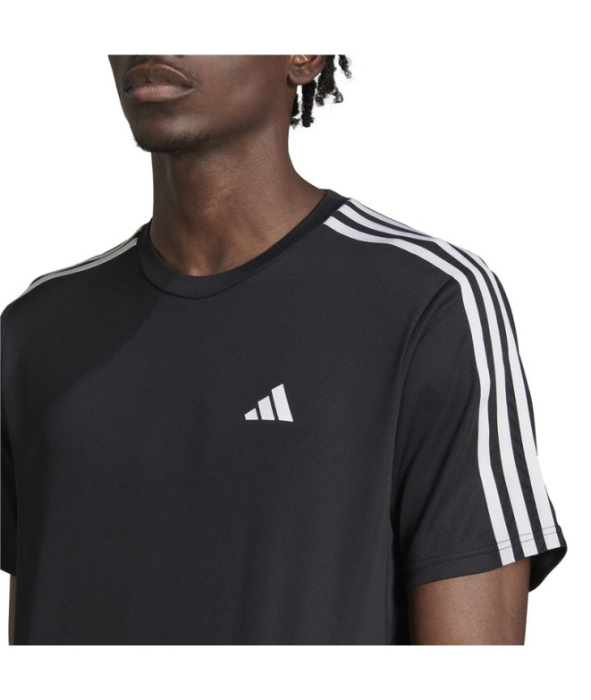 T-shirt Fitness adidas de Essentials Black Homme