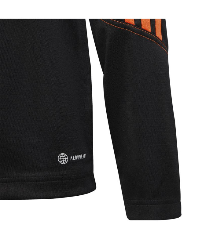 Sweatshirt de futebol adidas Tiro 23 Kids Preto