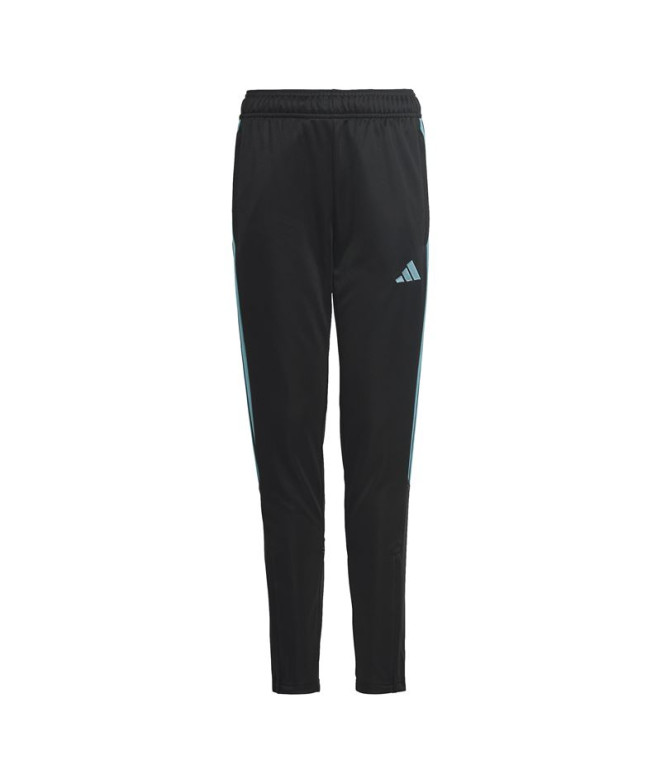 Calças de futebol adidas Tiro 23 Preto Calças de futebol para crianças