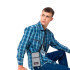 Bolsa de ombro Eastpak Daller Pouch Sunday Cinzento