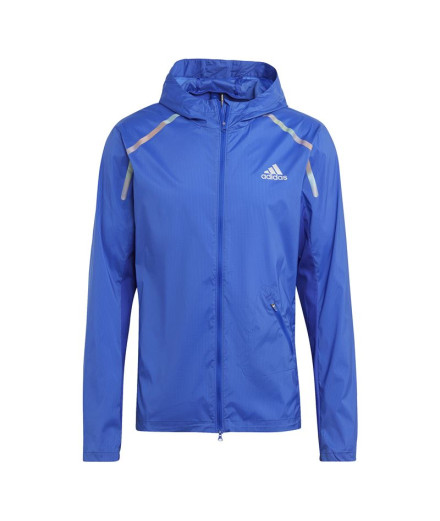 Casaco Running adidas de Marathon Blue Homem