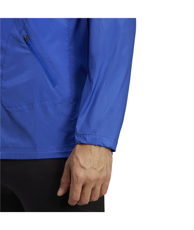 Chaqueta de Running adidas Marathon Azul Hombre