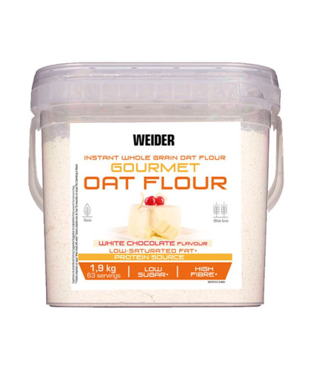 Farine d'Avoine Weider Chocolat Blanc Gourmet Farine d'Avoine Weider Chocolat Blanc Gourmet