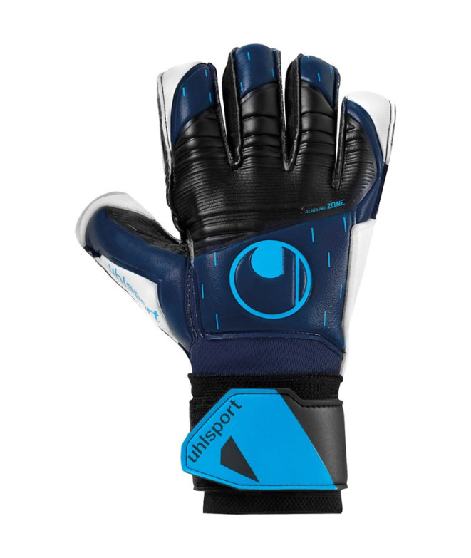 Gants de football Speed Contact Soft Flex Frame Bleu