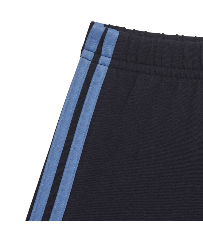 Set adidas 3 Bands Essentials Enfants Bleu