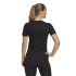 Camiseta de Fitness adidas Powerreact Rojo Mujer