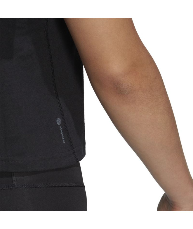 Fitness T-Shirt adidas Powerreact Femmes Rouge