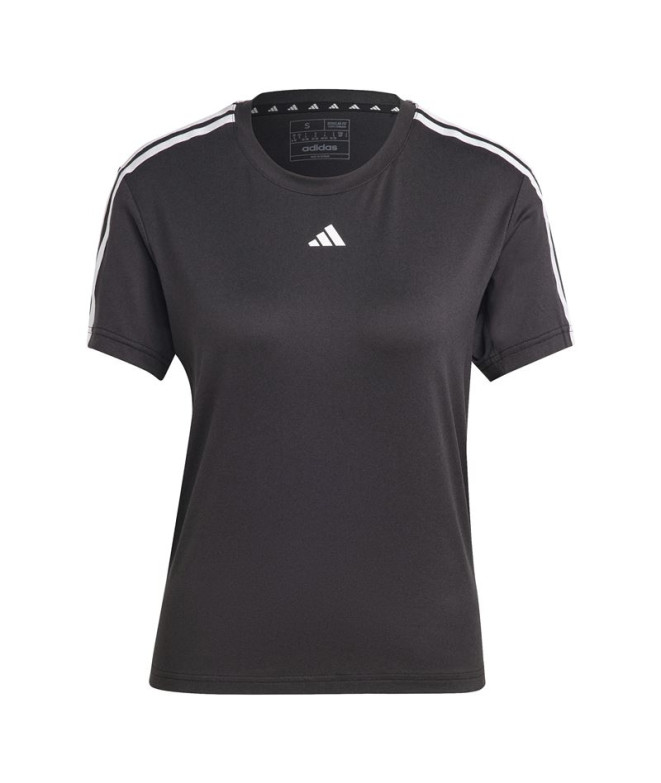 T-Shirt de fitness adidas Essentials Preto para mulher