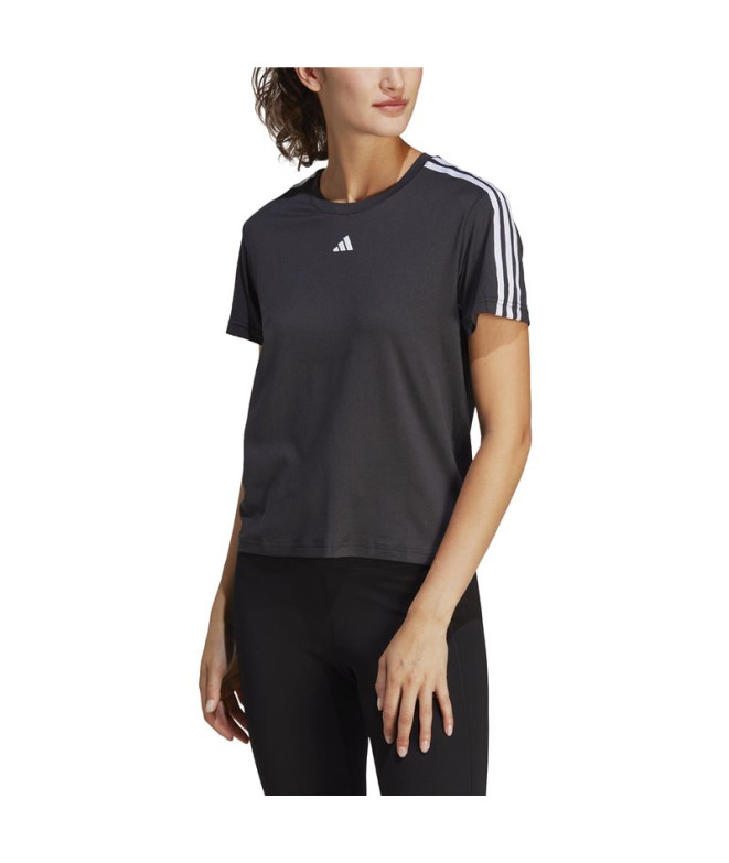 Camiseta de Fitness adidas Essentials Negro Mujer
