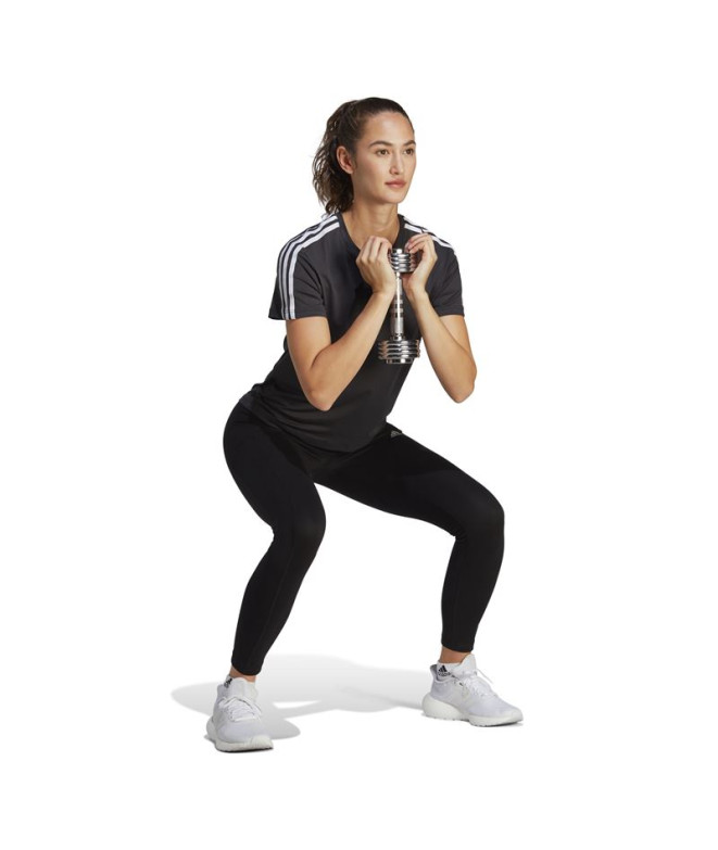 Camiseta de Fitness adidas Essentials Negro Mujer